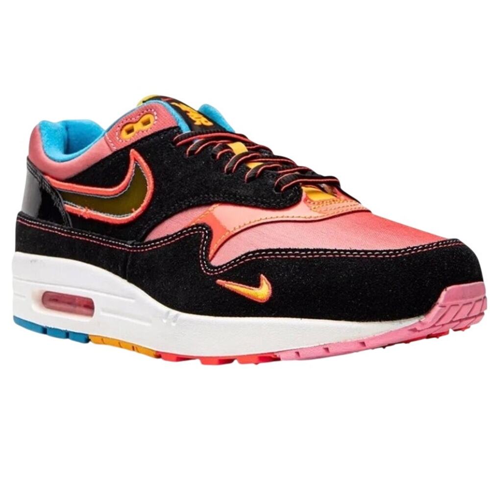 EUC Nike Air Max 1 "Chinatown" Multicolor sneakers Men’s 4.5 Women’s 6